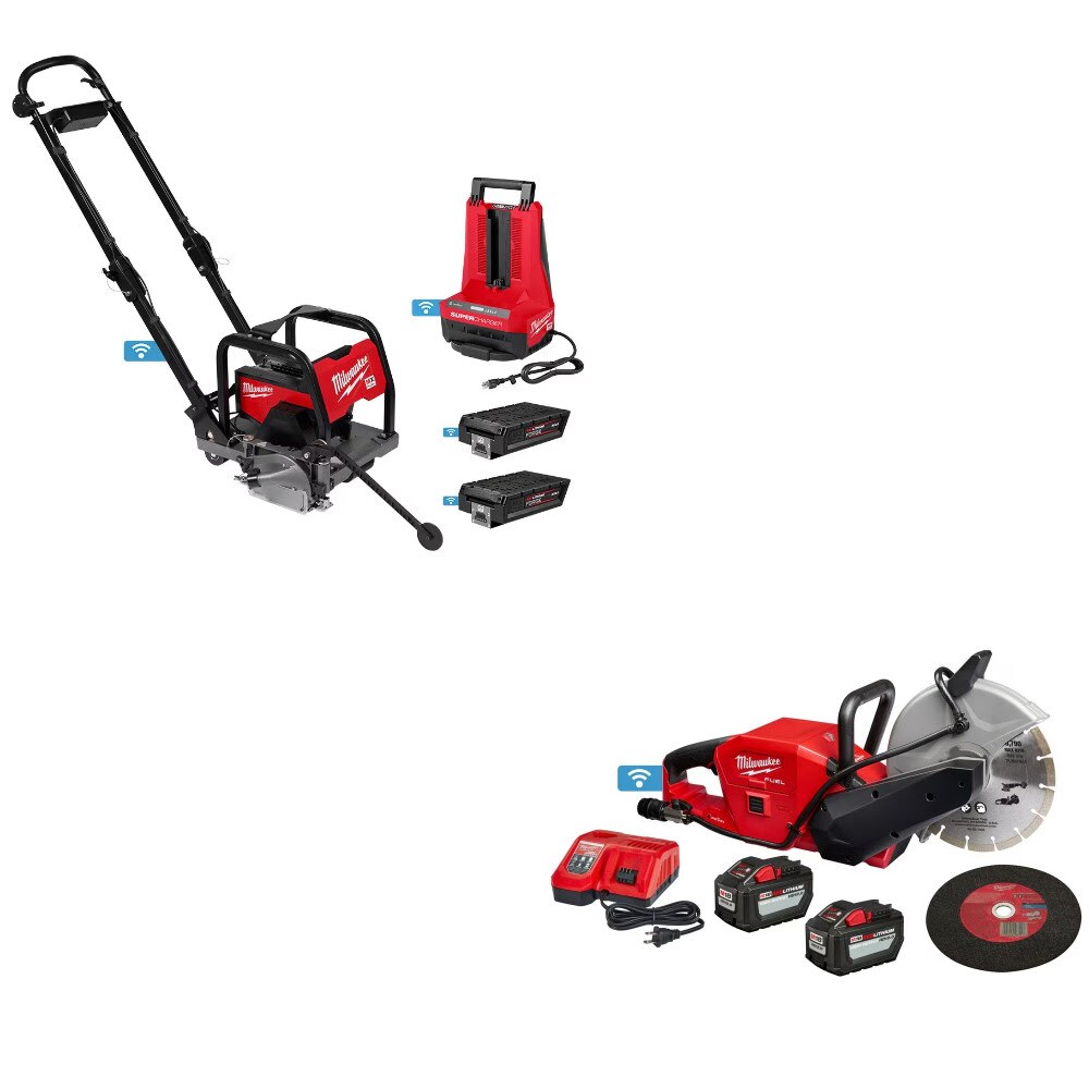 Milwaukee MXF316-2XC 6" Concrete Saw Kit W/ FREE 2786-22HD 9" Cut-Off Saw