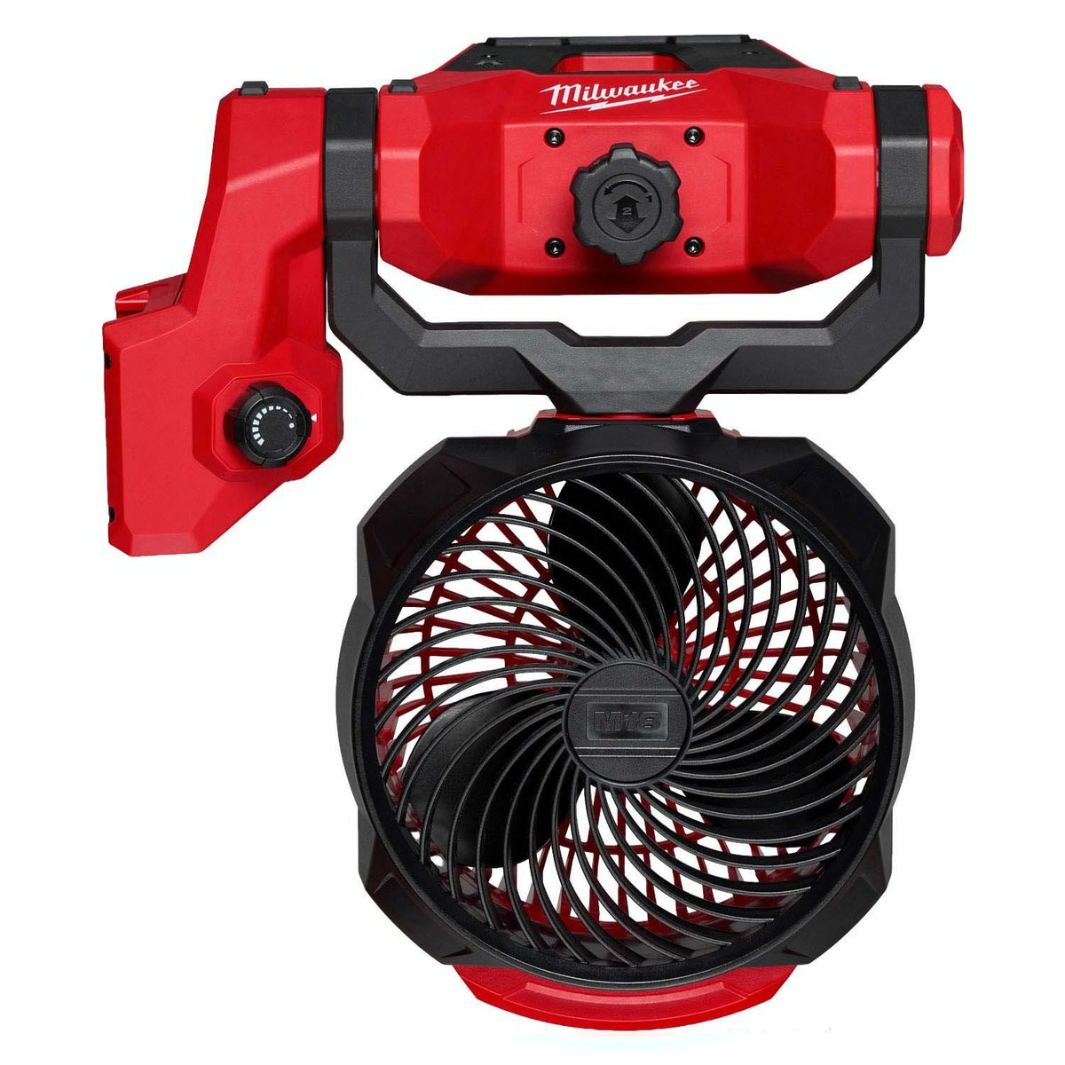 Milwaukee 0817-20 M18 Brushless 7" Scissor Lift Fan with Quick Adjust Clamp