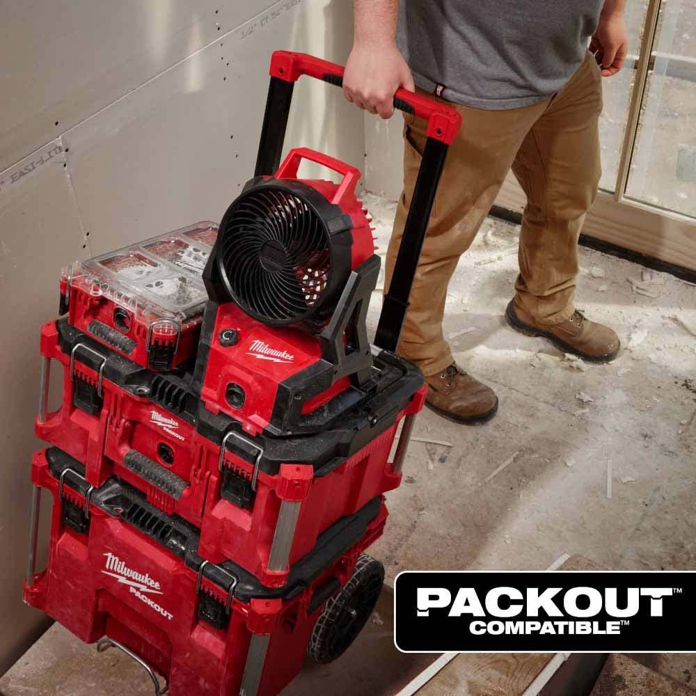 Milwaukee 0818-20 M18 Brushless PACKOUT Fan - 19