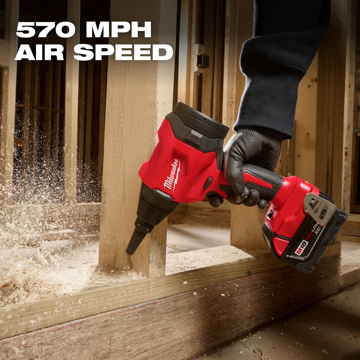Milwaukee 0887-20 M18 Brushless Precision Blower - 5