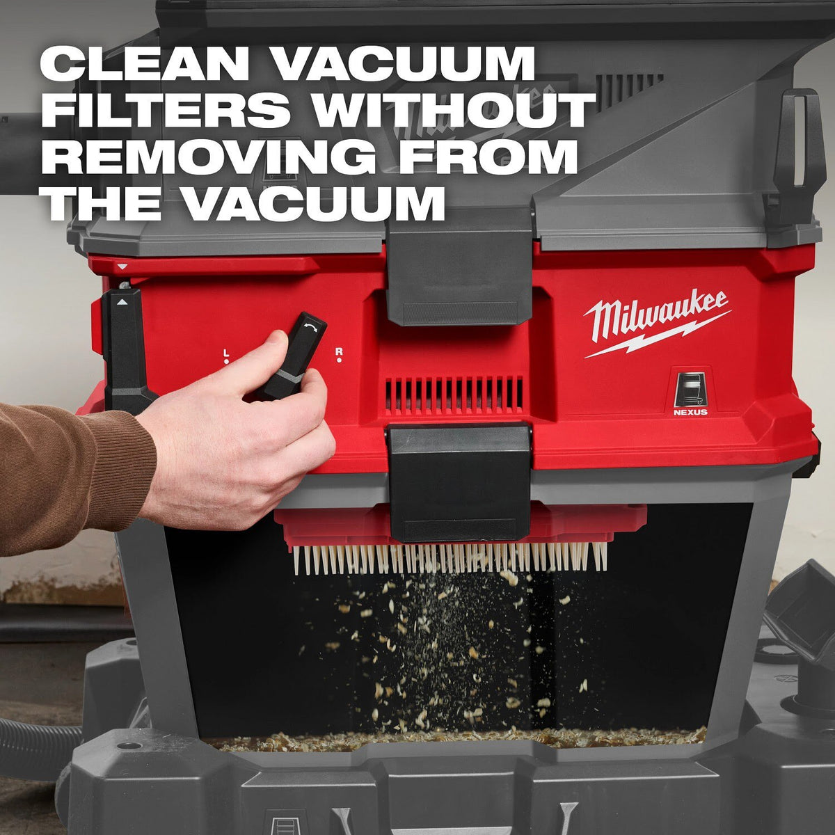 Milwaukee 0991-20 NEXUS Dedicated Filter Cleaner - 6