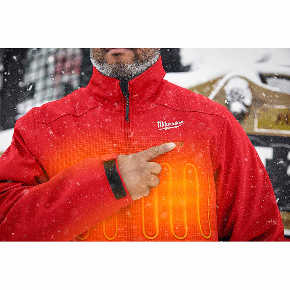 Milwaukee 204R-21 M12 Heated TOUGHSHELL™ Jacket Kit, Red