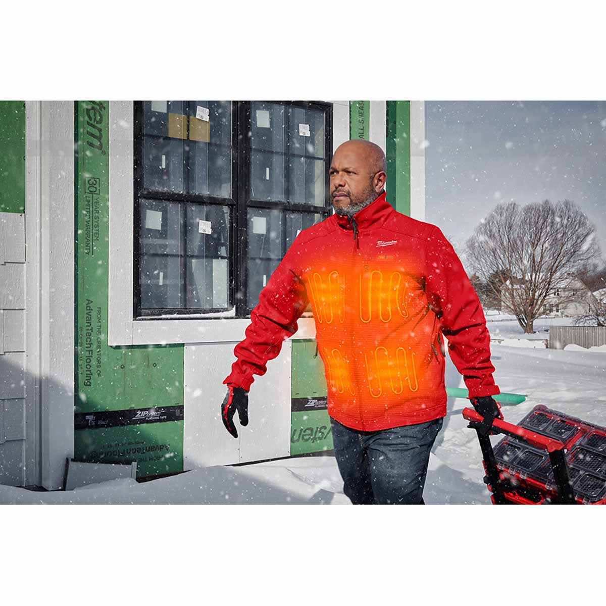 Milwaukee 204R-21 M12 Heated TOUGHSHELL™ Jacket Kit, Red