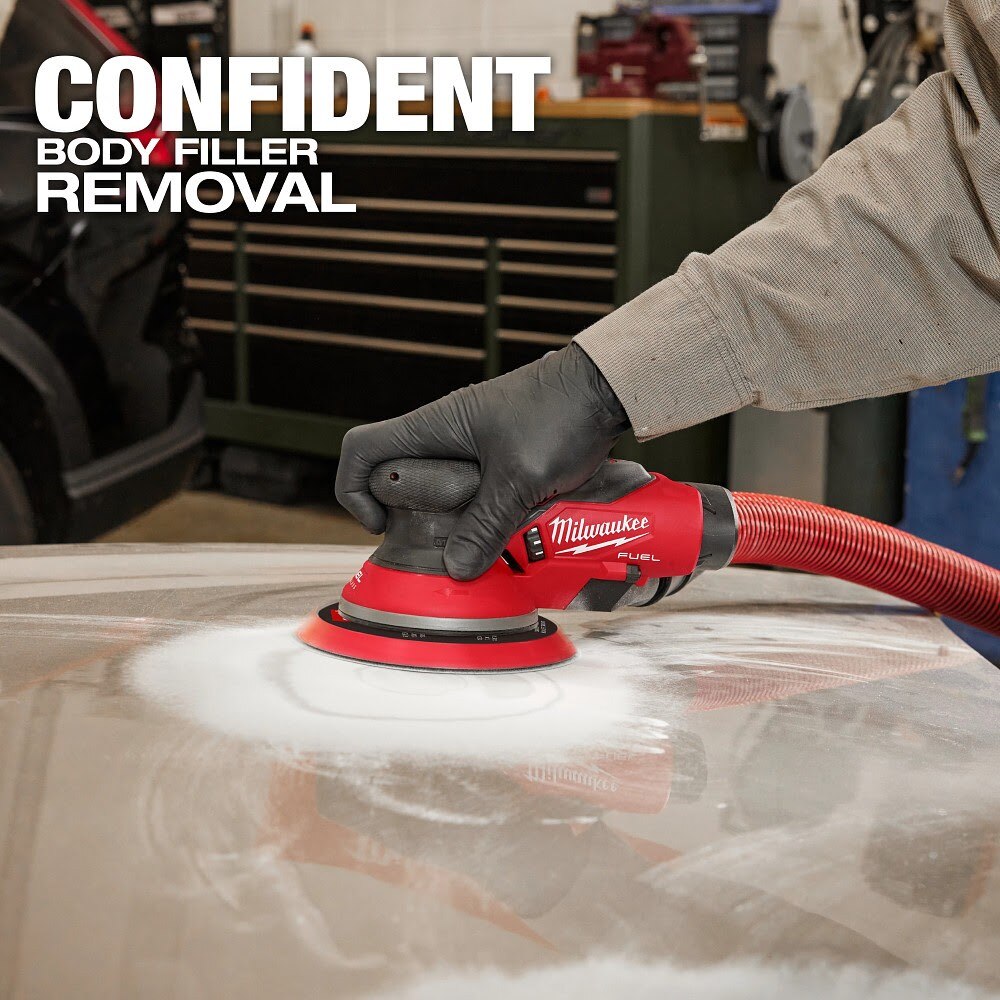 Milwaukee M12 Fuel 3" Random Orbital Detail Sander – Bare Tool, 2535-20