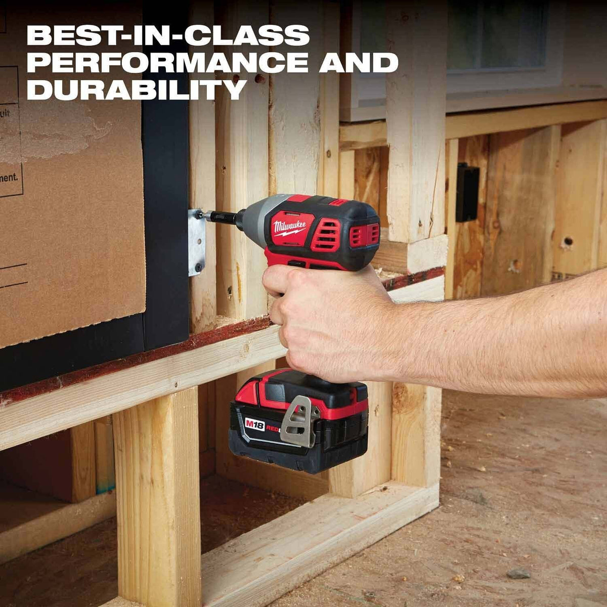 Milwaukee 2695-24 M18 Cordless Combo Compact Hammer Drill/Hackzall/1/4 Hex Impact Driver/Work Light/Charger/2 Battery - 6