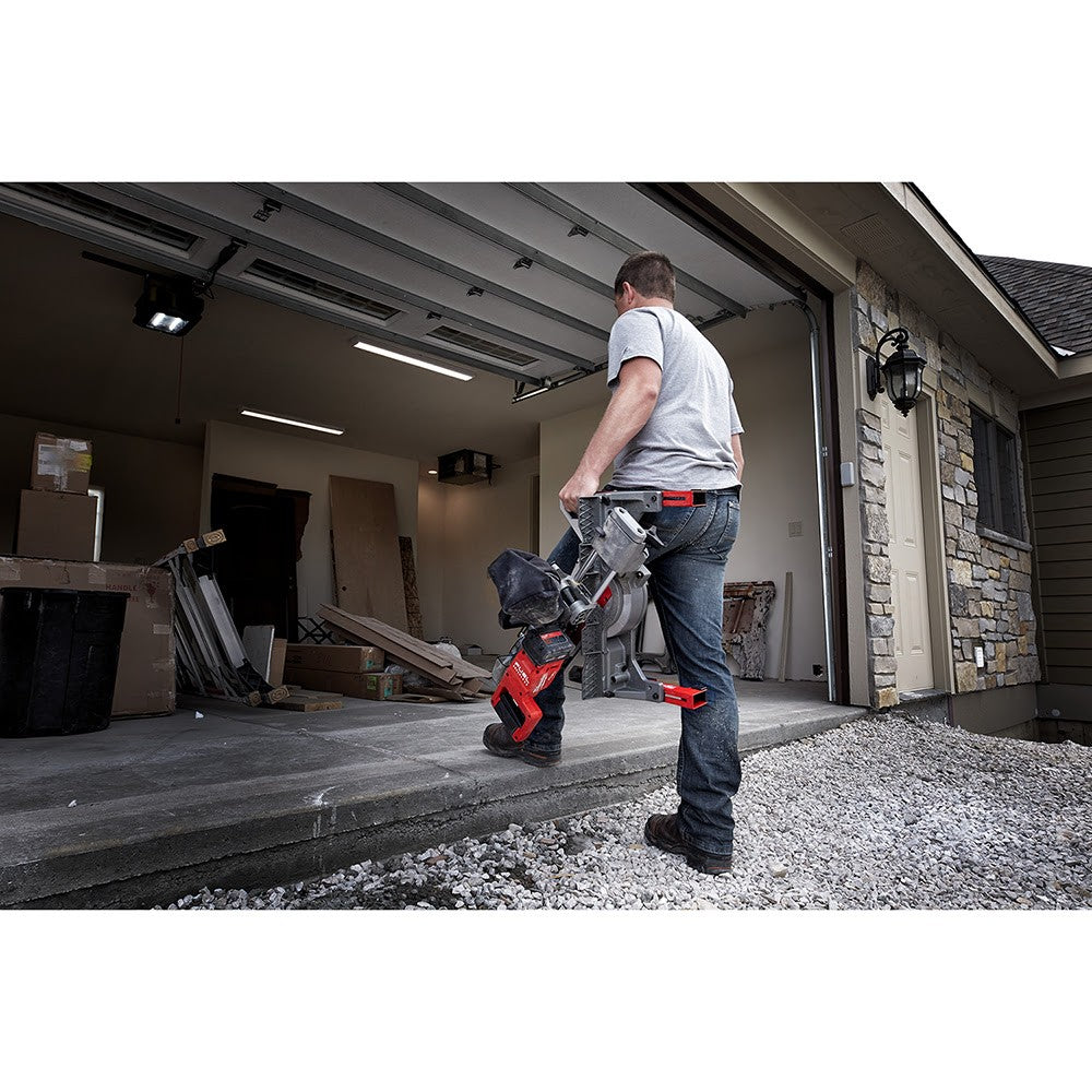 Milwaukee 2733-80 M18 FUEL 7-1/4" Dual Bevel Sliding Compound Miter Saw Bare Tool (Reconditioned) - 9