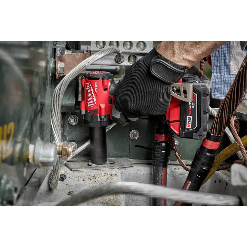 Milwaukee 2854-80 M18 FUEL 3/8" Compact Impact Wrench w/ Friction Ring Bare Tool (Reconditioned) - 10