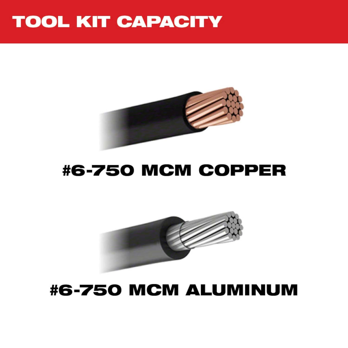 Milwaukee 2877-20 M18 FORCE LOGIC 750 MCM Dieless Crimper Bare Tool - 3