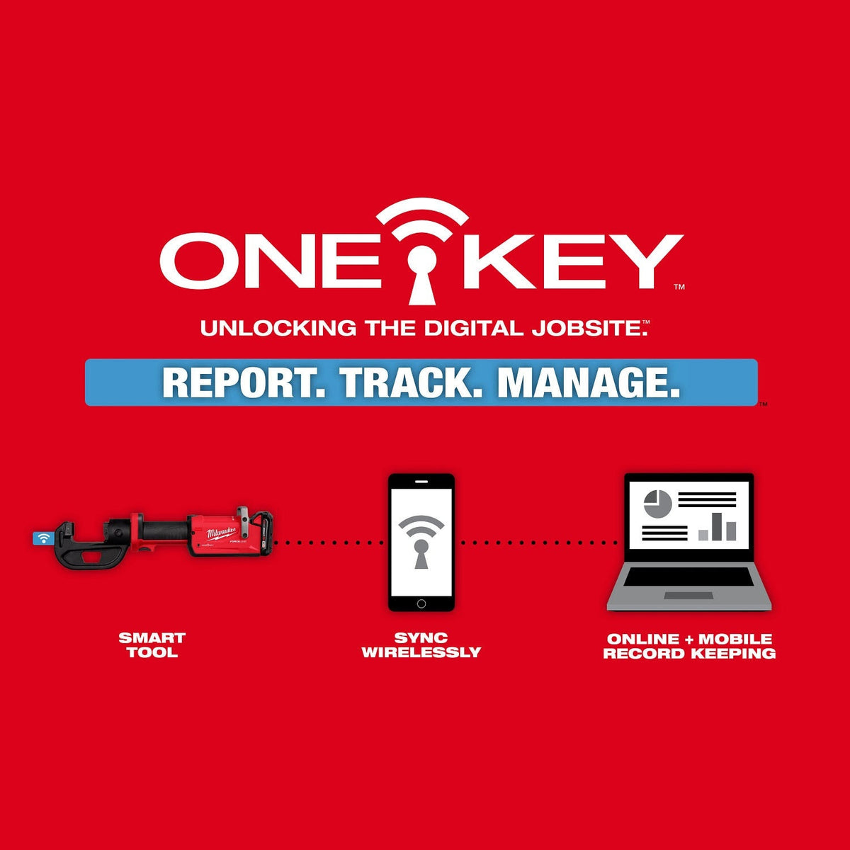 Milwaukee 2878K-20 M18 FORCE LOGIC 12T Kearney Linear Crimper (Tool Only) - 13