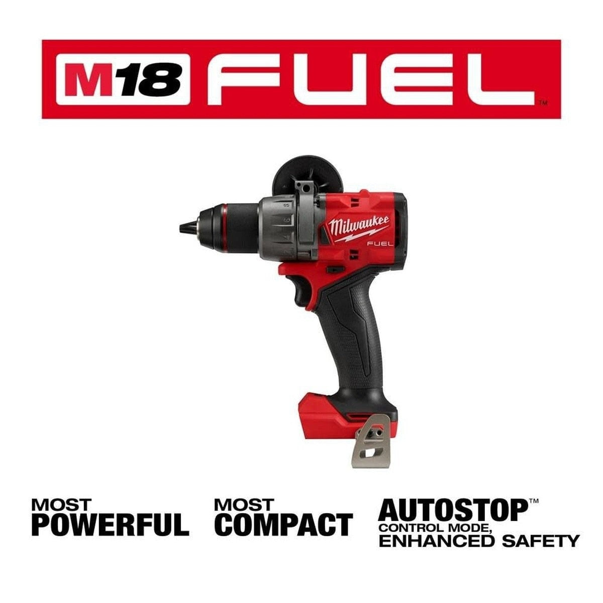 Milwaukee 2903-80 M18 FUEL 1/2" Brushless Cordless Drill Driver Bare Tool Reconditioned - 3