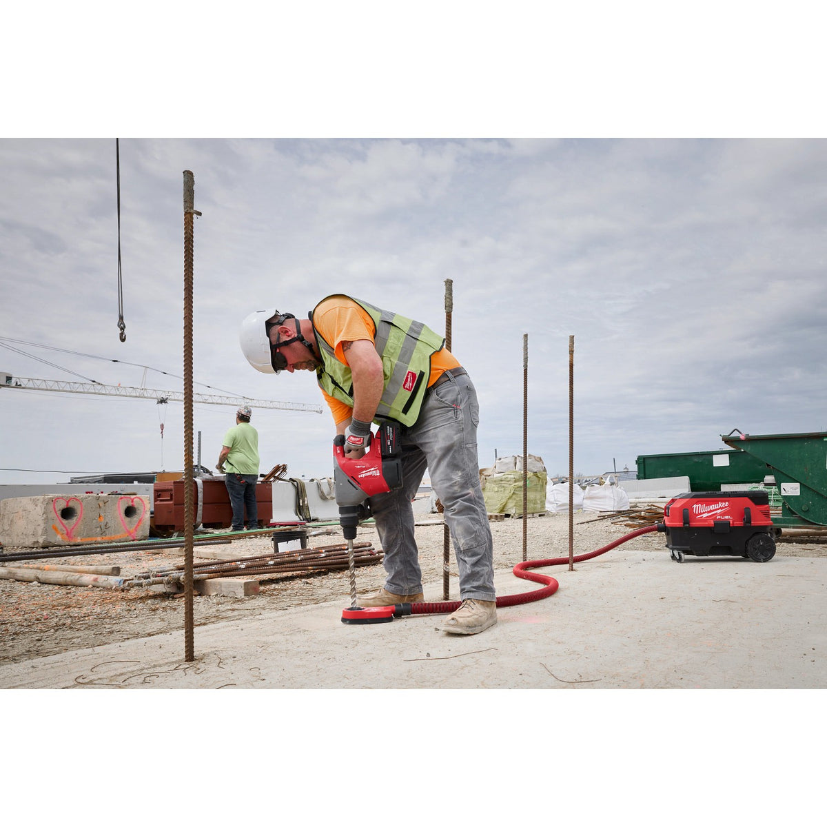 Milwaukee 2917-20 M18 FUEL 1-9/16" SDS Max Rotary Hammer with ONE-KEY - 11