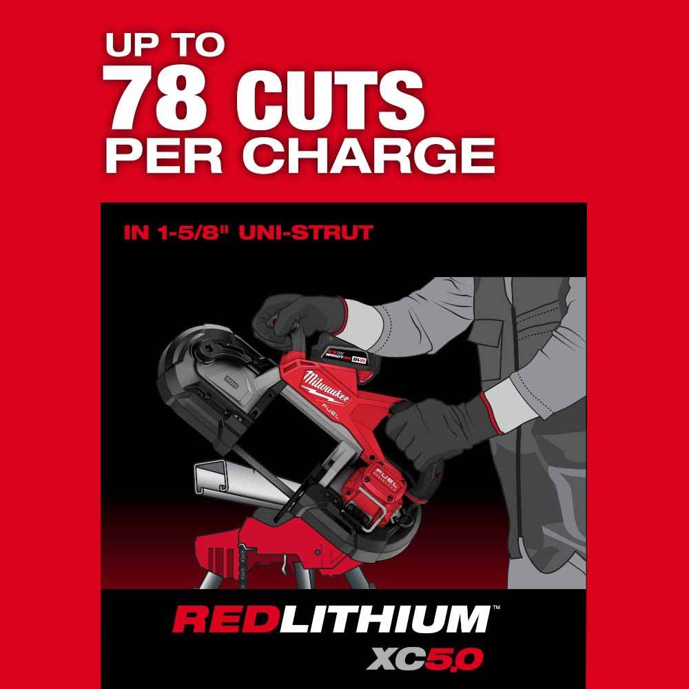 Milwaukee 2929-20 M18 FUEL Deep Cut Band Saw - 11