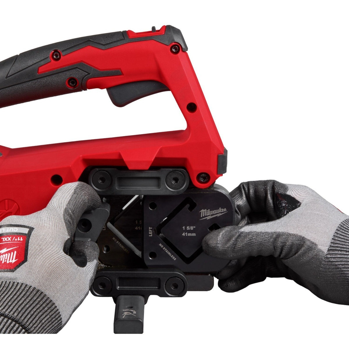 Milwaukee 2933-20 M18 FORCE LOGIC Single Channel Strut Shear Tool-Only (Includes Dies and Bag) - 3