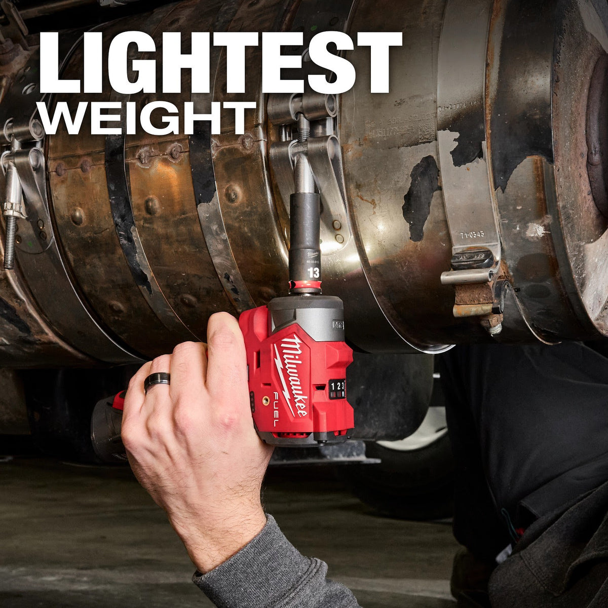 Milwaukee 3049-20 M12 FUEL 3/8" Subcompact Impact Wrench with Friction Ring - 4