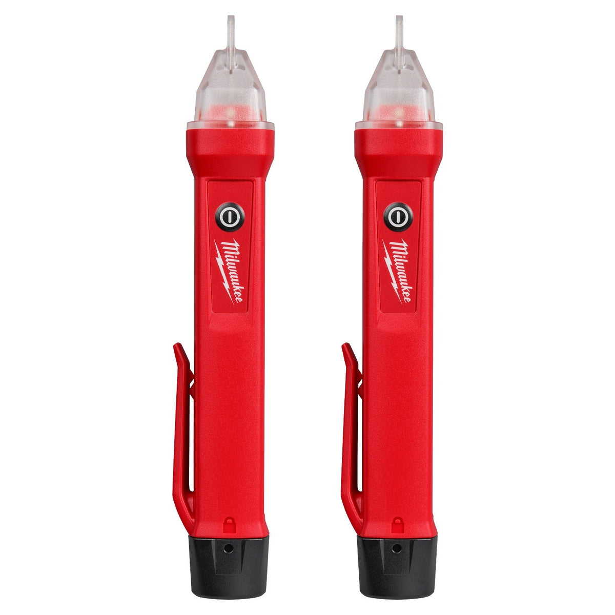 Milwaukee 3200D-20 Non-Contact Voltage Detector 50V to 1000V AC with Audible LED Alerts (2 Pack) - 9