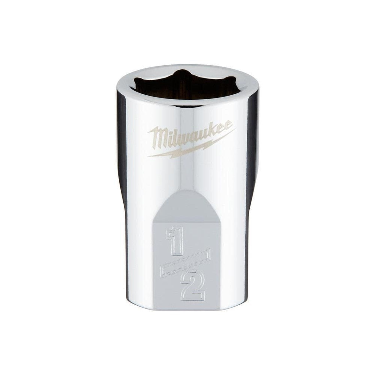 Milwaukee 45-34-9064 3/8" Drive 1/2" SAE 6-Point Socket with Four Flat Sides
