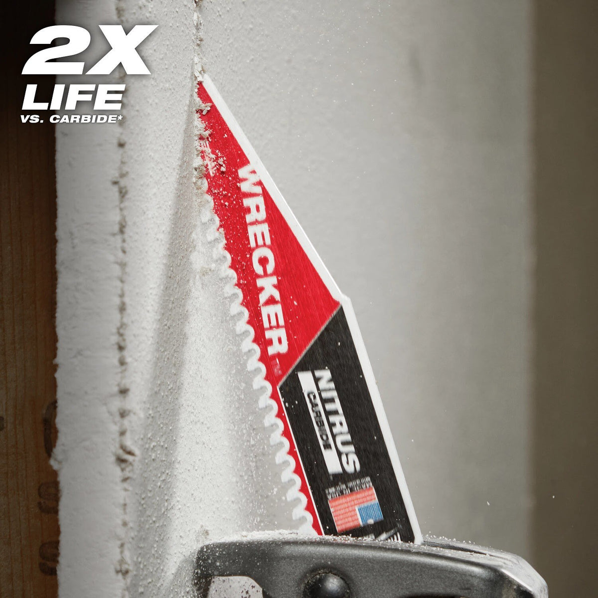 Milwaukee 48-00-5571 6" 6TPI The Wrecker with Nitrus Carbide 5PK - 5