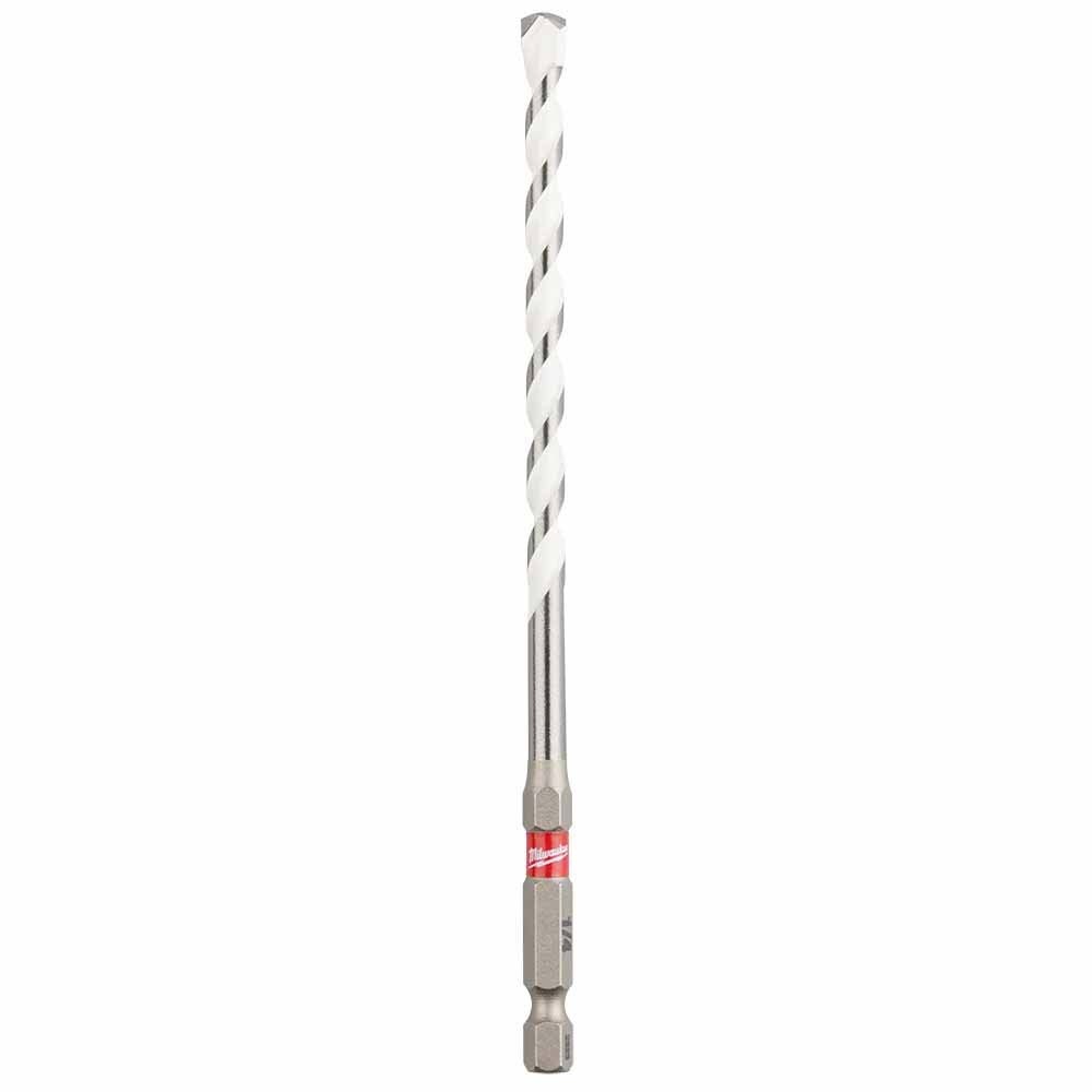 Milwaukee 48-20-8886 1/4" x 4" x 6" SHOCKWAVE Impact Duty Carbide Multi-Material Drill Bit - 12