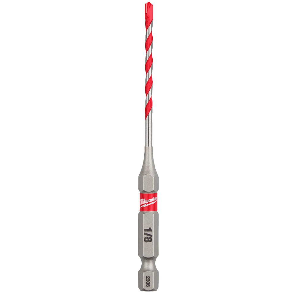 Milwaukee 48-20-9000 1/8" x 2" x 3-1/2" SHOCKWAVE™ Carbide Hammer Drill Bit