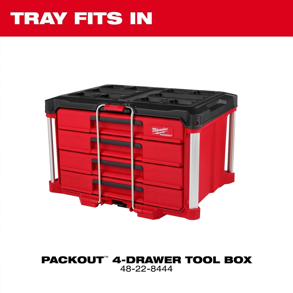 Milwaukee 48-22-0157 15pc. SAE Ratcheting Combination Wrench Set with Tray for PACKOUT Drawers - 5