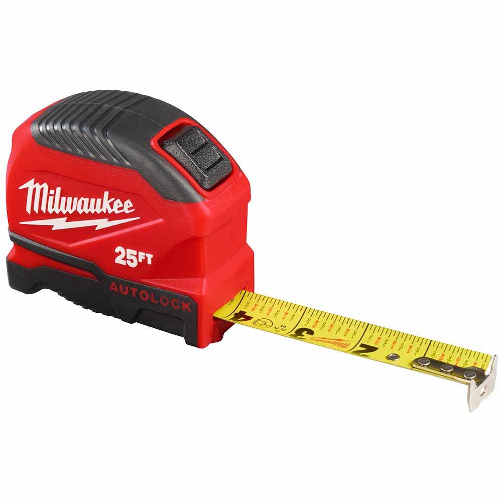 Milwaukee 48-22-1825 25ft Auto-Lock Tape Measure - 2