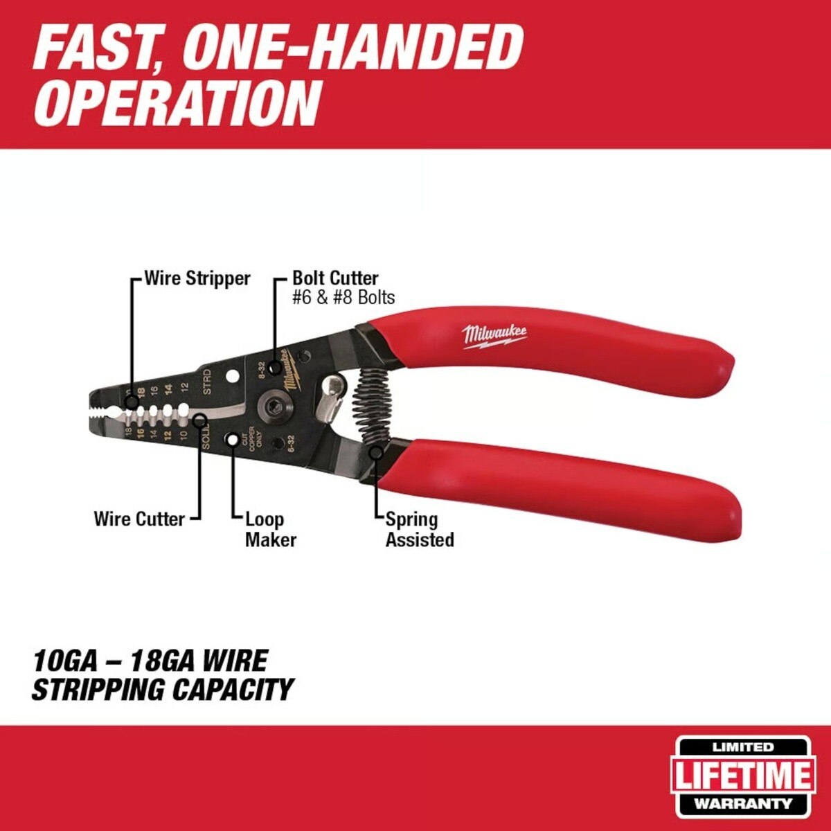 Milwaukee 48-22-6119 Electrician's Tool Kit,11-in-1 Screwdriver,FASTBACK Utility Knife(4 Piece) - 2