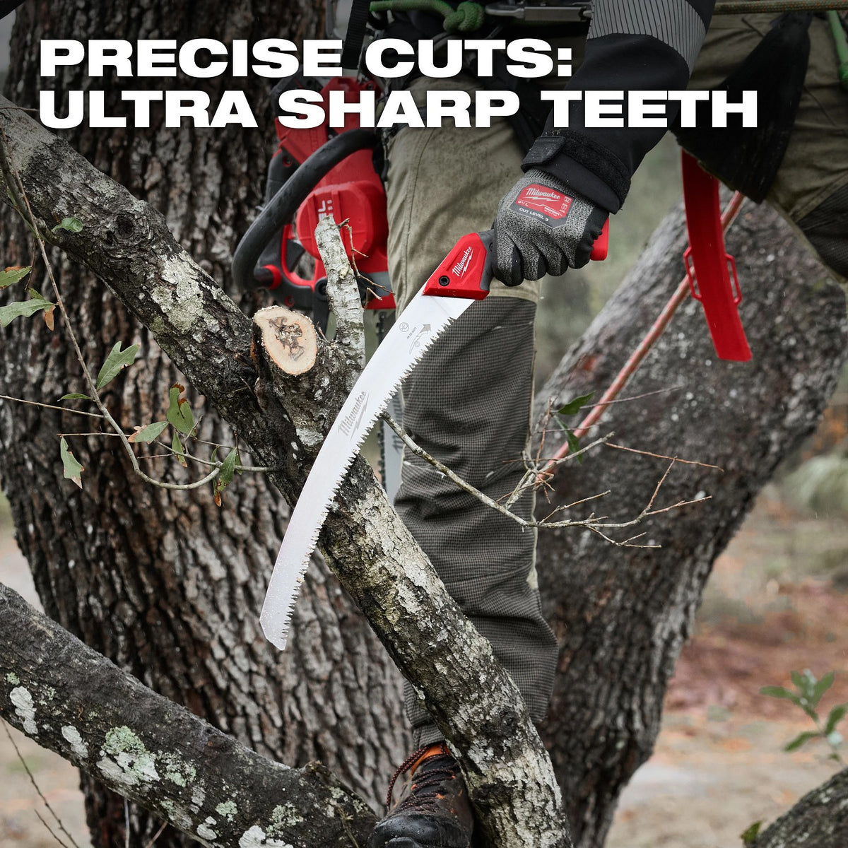 Milwaukee 48-22-9372 14" Fixed Pruning Saw – Fast, Clean Cutting for Pruning Branches - 10