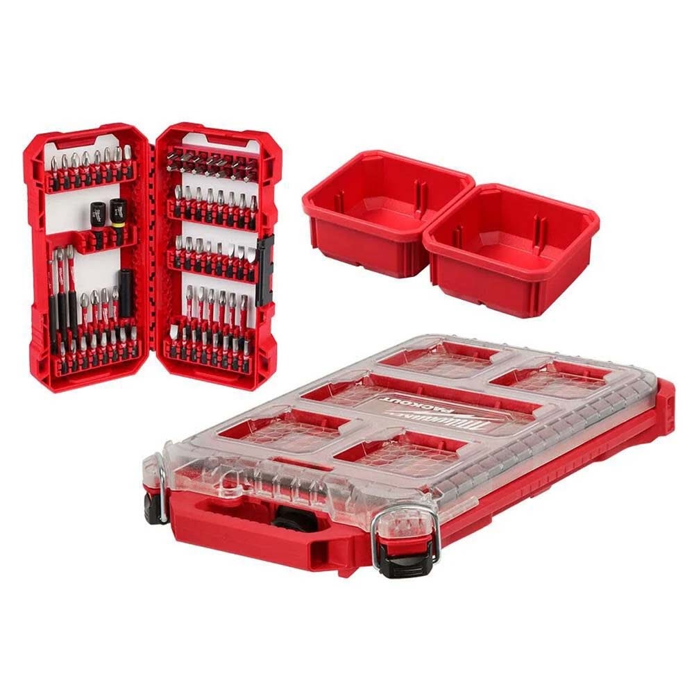 Milwaukee 48-32-5151 70 Piece Impact Duty Driver Bit Set with PACKOUT