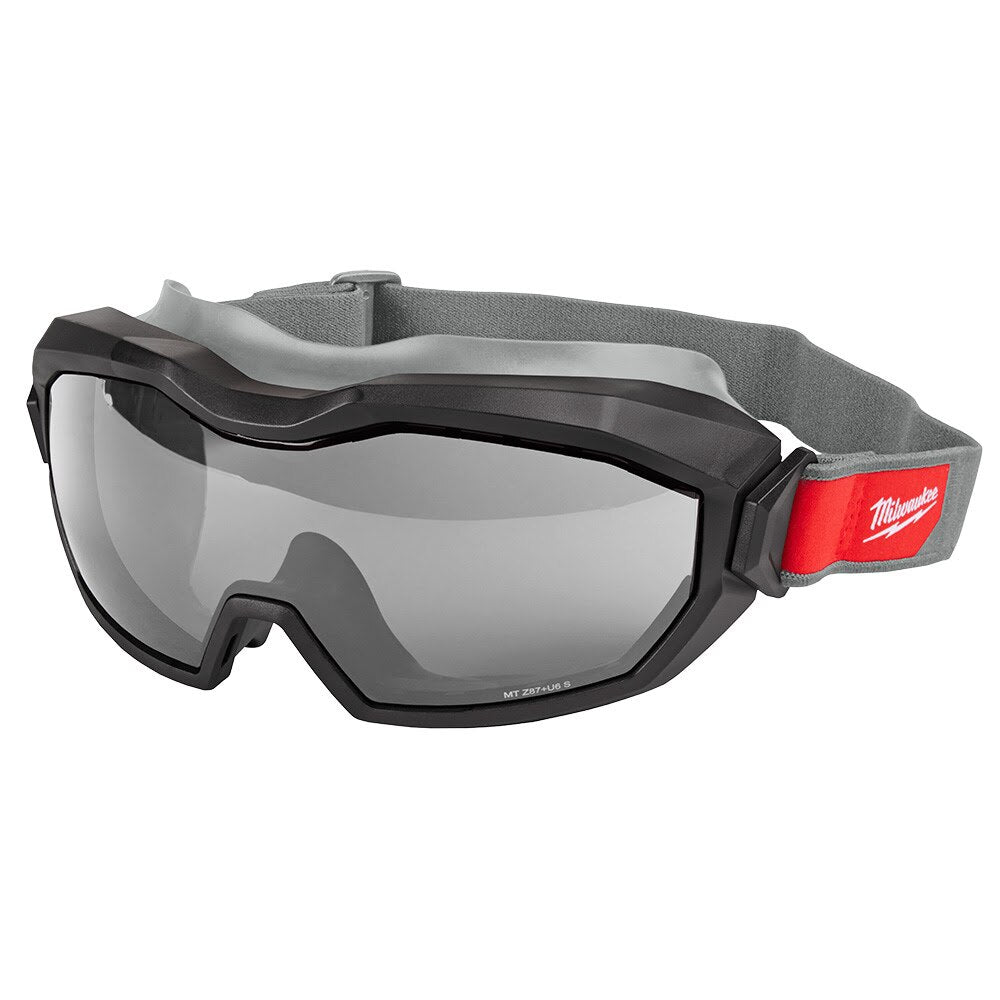 Milwaukee 48-73-2066 Non-Vented Goggle - Gray Dual Coat Lens - 6