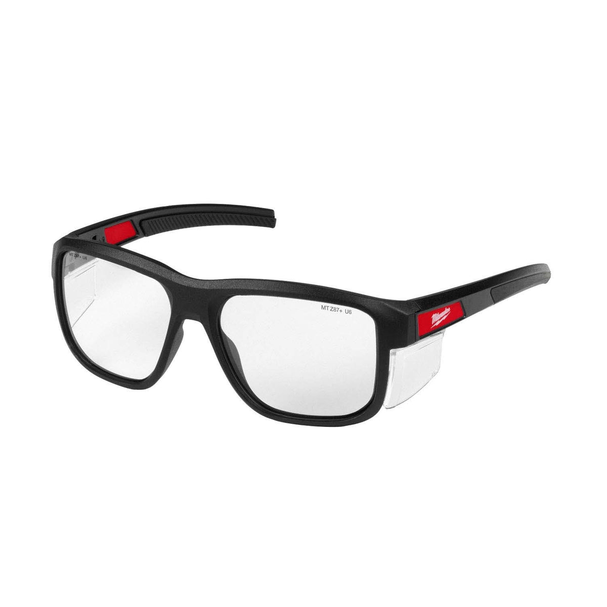 Milwaukee 48-73-2515 Full Frame Safety Glasses with Removable Side Shields and Clear Anti-Scratch Lenses