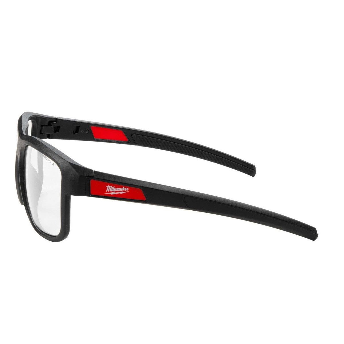 Milwaukee 48-73-2515 Full Frame Safety Glasses with Removable Side Shields and Clear Anti-Scratch Lenses - 4