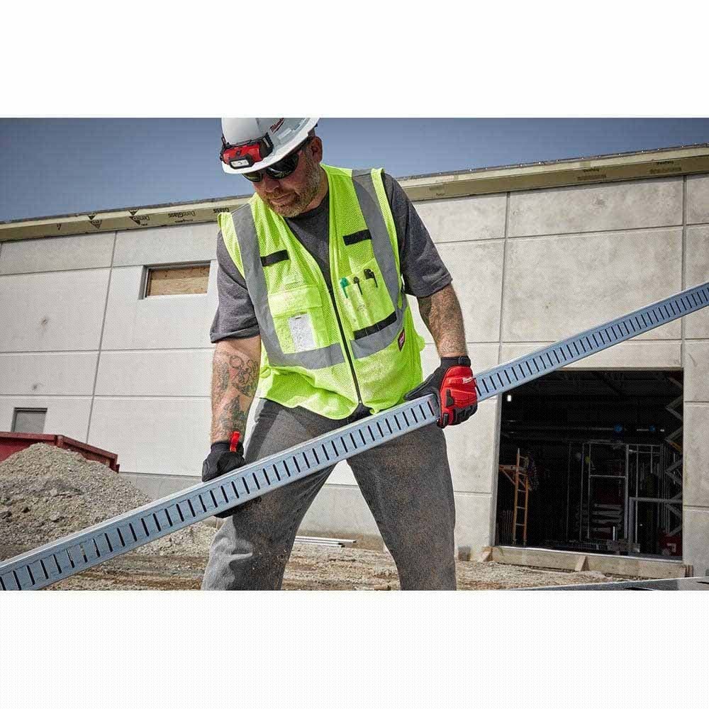 Milwaukee 48-73-5117 Class 2 High Visibility Orange Mesh Safety Vest - 2XL/3XL - 9