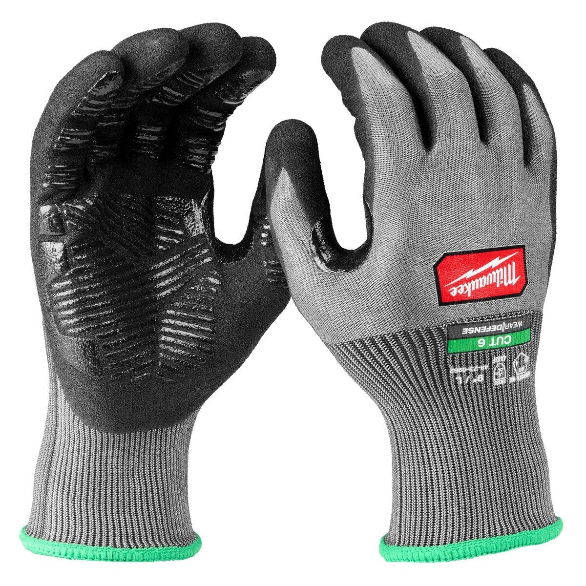 Milwaukee 48-73-6964E Cut Level 6 High Dexterity Nitrile Dipped Gloves with Wear-Defense Protection XXL (144 Pack)