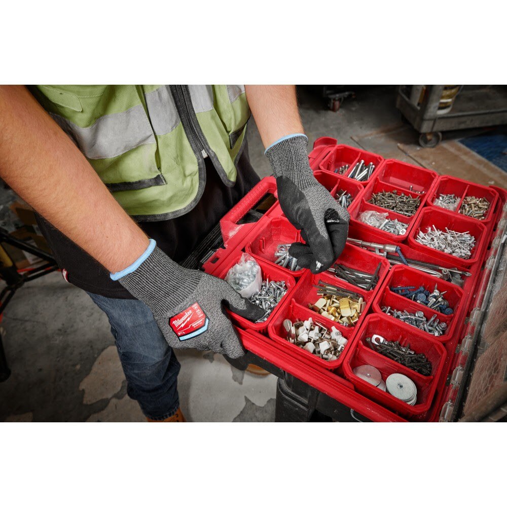 Milwaukee 48-73-7121 Cut Level 2 High-Dexterity Nitrile Dipped Gloves - M - 4