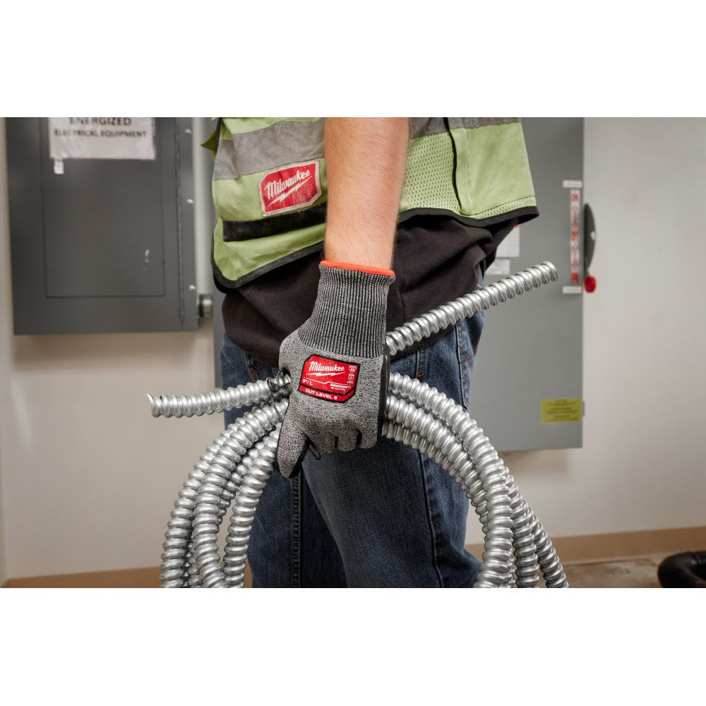 Milwaukee 48-73-7152E Cut Level 5 High-Dexterity Nitrile Dipped Gloves - L - 5