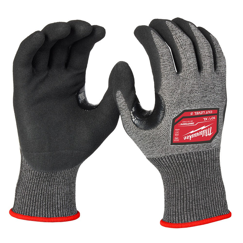 Milwaukee 48-73-7153E Cut Level 5 High-Dexterity Nitrile Dipped Gloves - XL