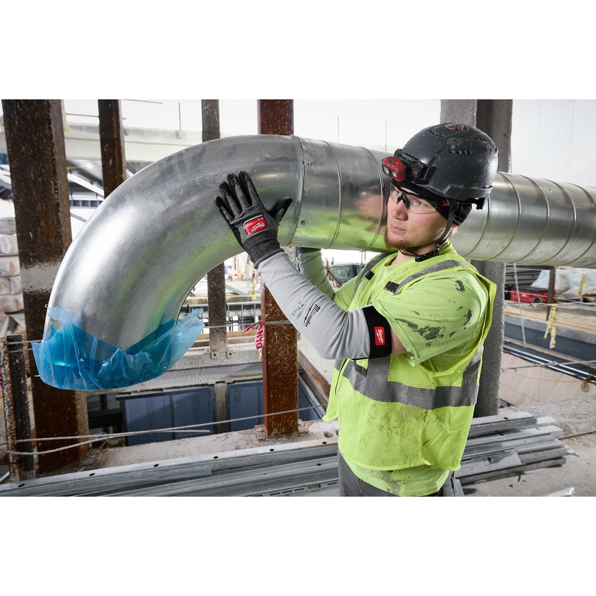 Milwaukee 48-73-9040 Cut Level 4 Protective Sleeves 16" Light and Breathable 18 Gauge - 7