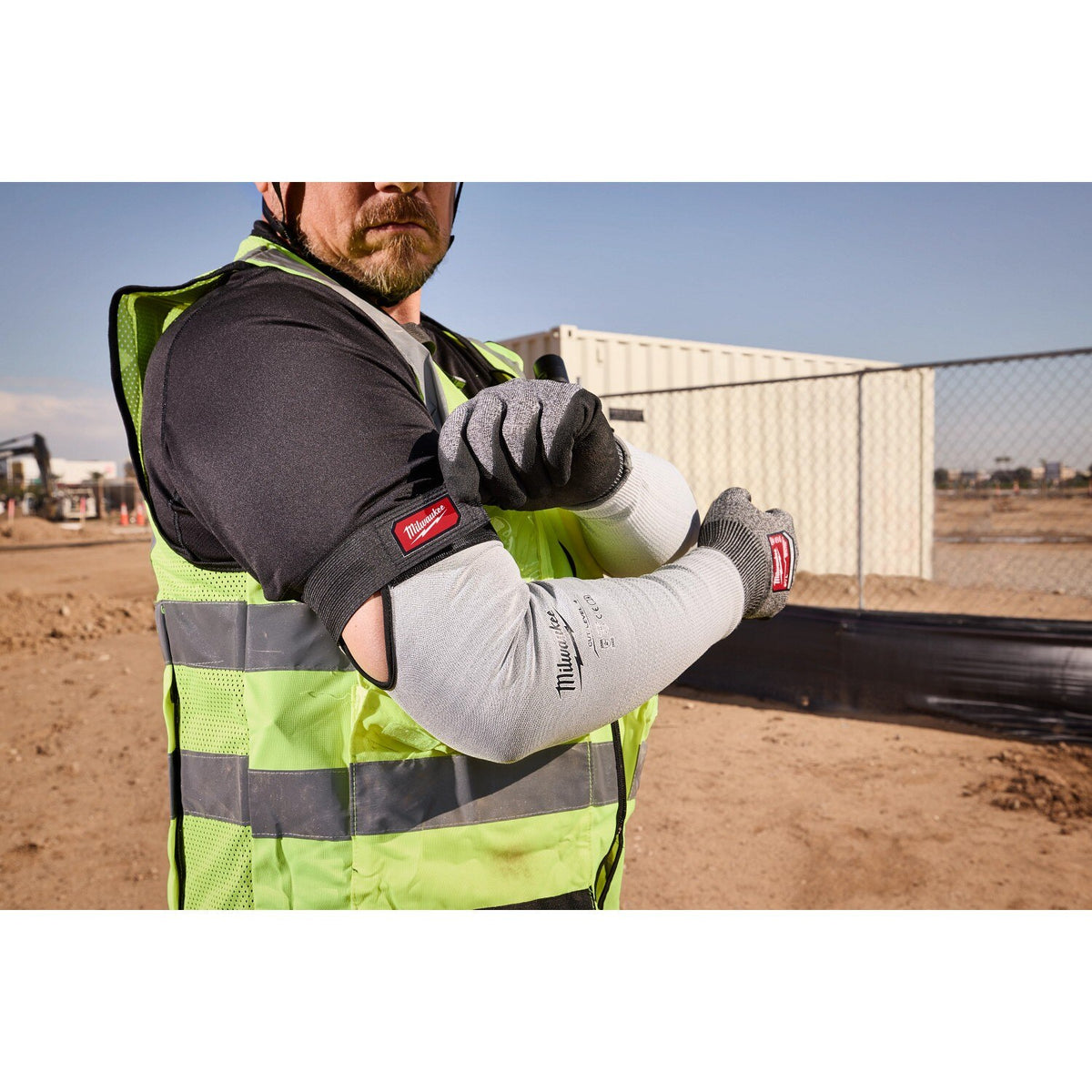 Milwaukee 48-73-9041 Cut Level 4 Protective Sleeves 18" Breathable Arm Protection - 8
