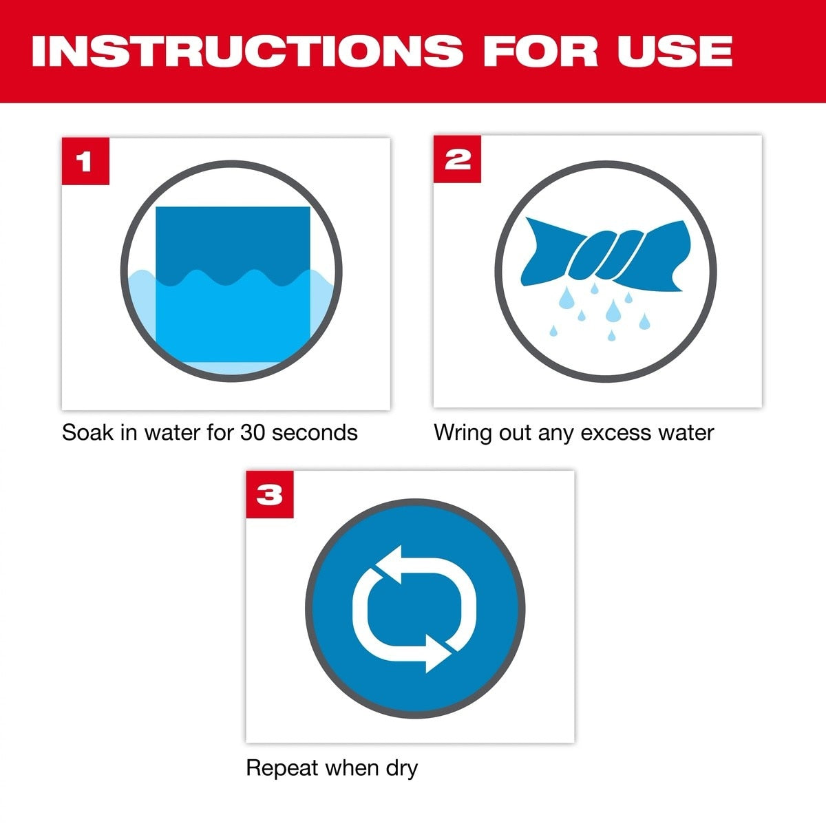 Milwaukee 48-73-9110 16" Cooling Cut Level 1 UPF 50+ Protective Sleeves Blue - 5