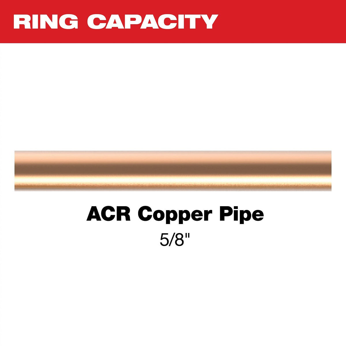 Milwaukee 49-16-2654MX 5/8" Streamline ACR Pivoting Press Ring - 2