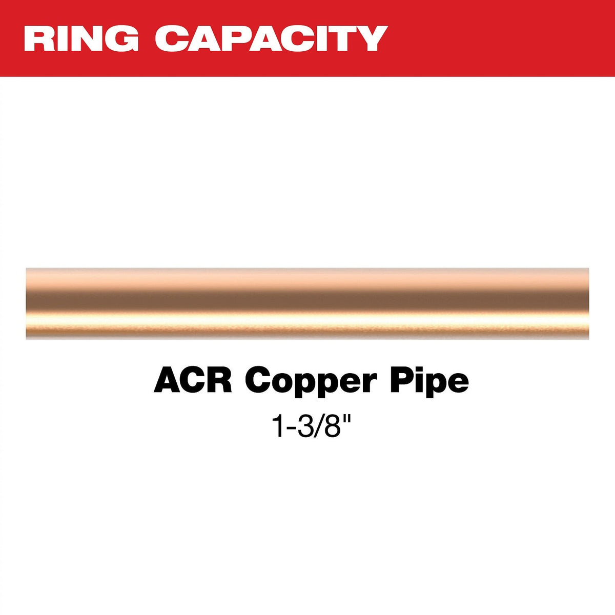 Milwaukee 49-16-2658MX 1-3/8" Streamline ACR Pivoting Press Ring - 2