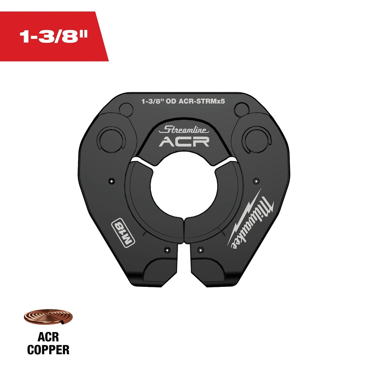 Milwaukee 49-16-2658MX 1-3/8" Streamline ACR Pivoting Press Ring - 11