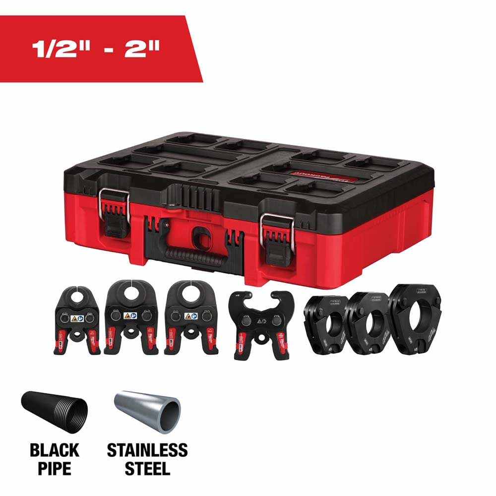 Milwaukee 49-16-2683 IPS-P Jaw and Pivoting Ring Kit-M18 FORCE LOGIC Press Tools 1/2"-2" Capacity - 3