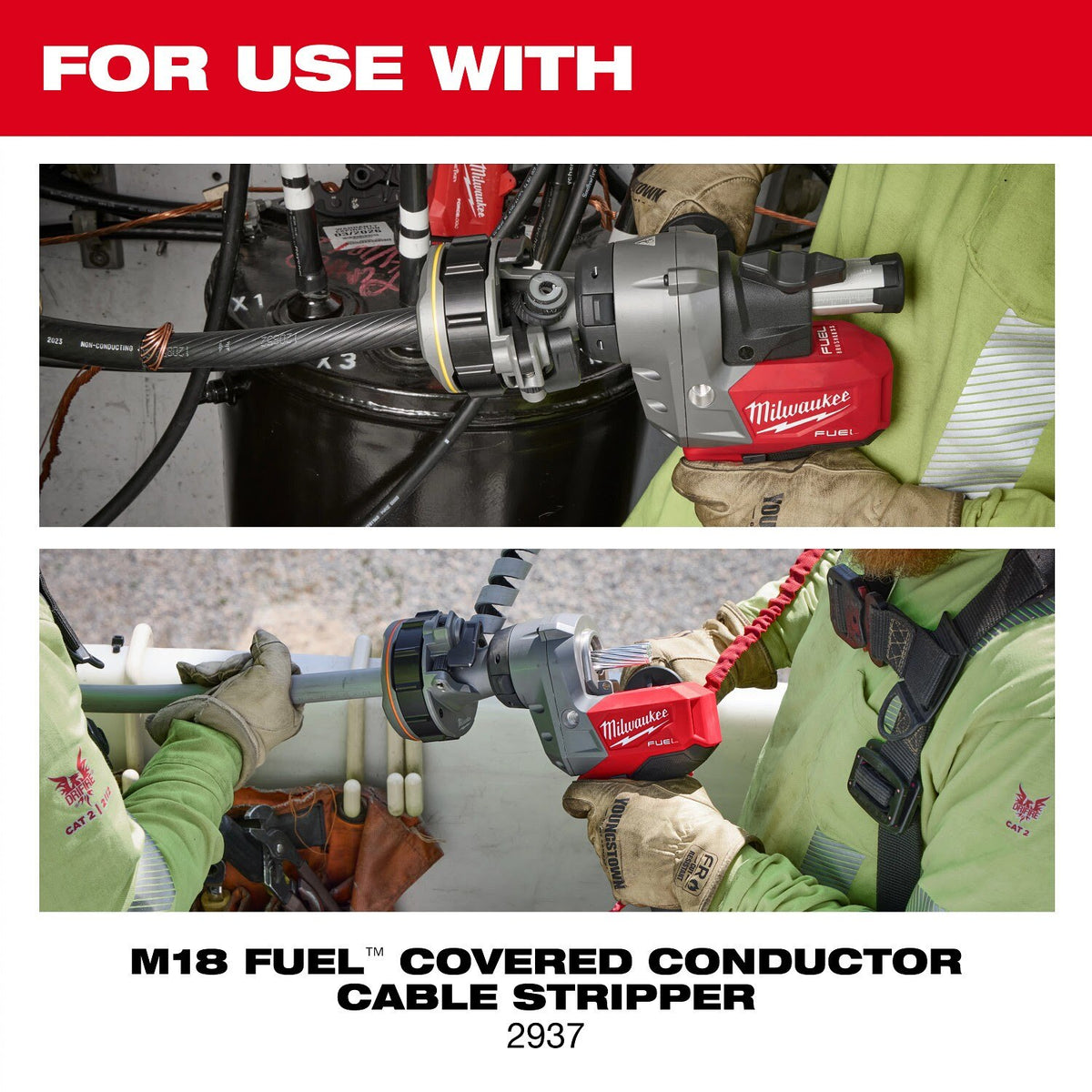 Milwaukee 49-16-B103 0.7" - 1" Adjustable Bushing for M18 FUEL  Covered Conductor Cable Stripper - 2