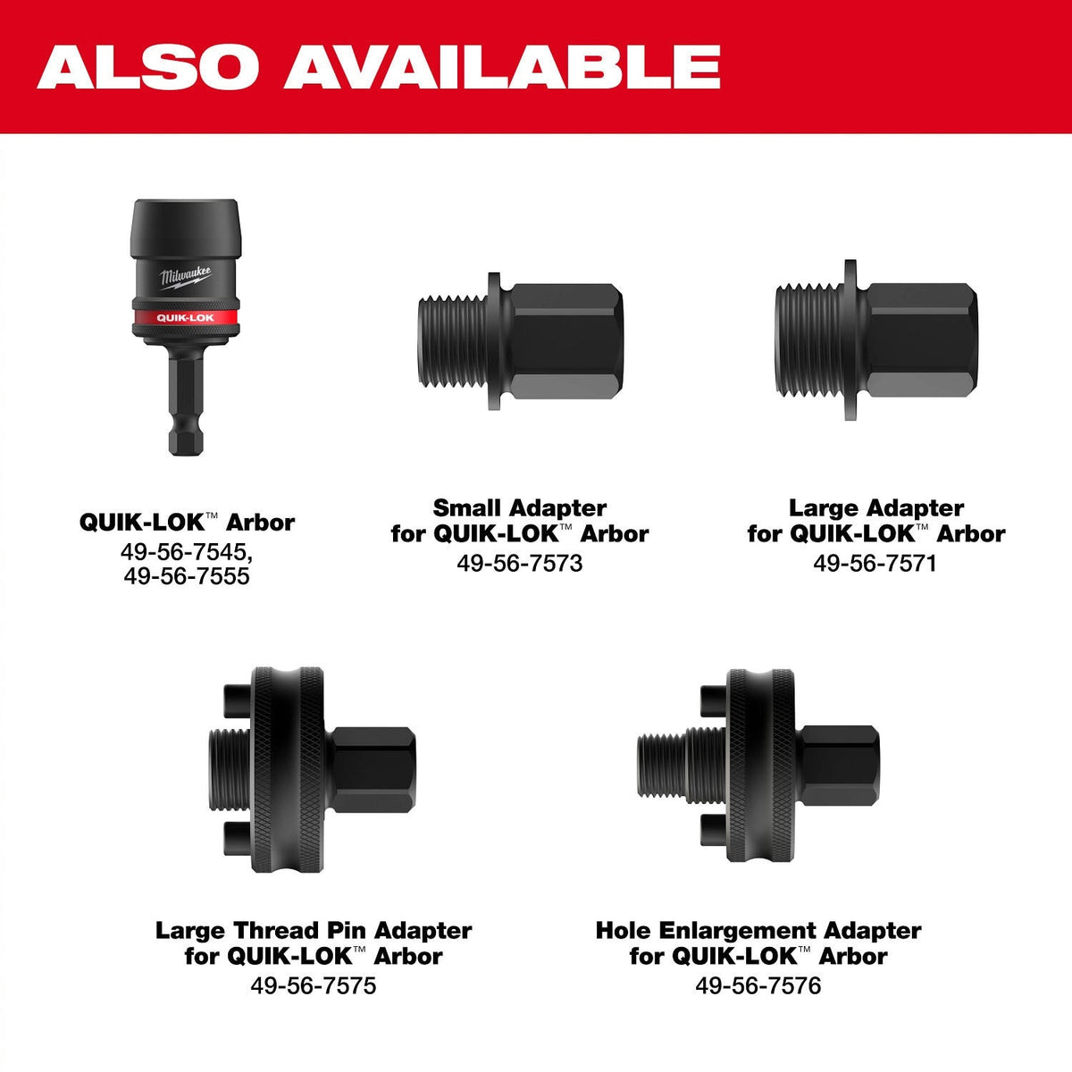 12PC Quik-Lok Hole Dozer GP Kit - 10