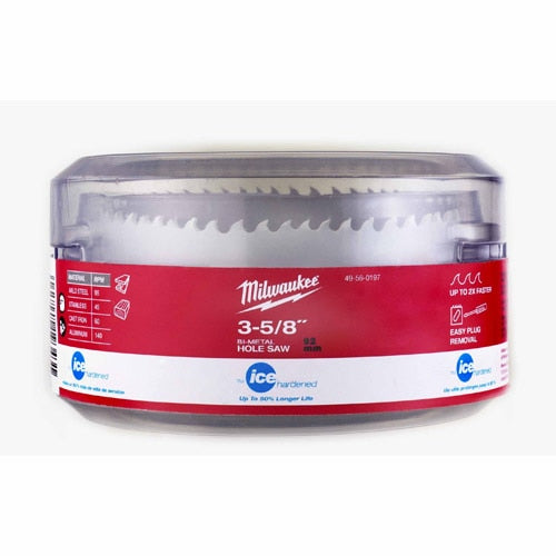Milwaukee 49-56-0197 3-5/8" Hole Dozer™ Bi-Metal Hole Saw - 4
