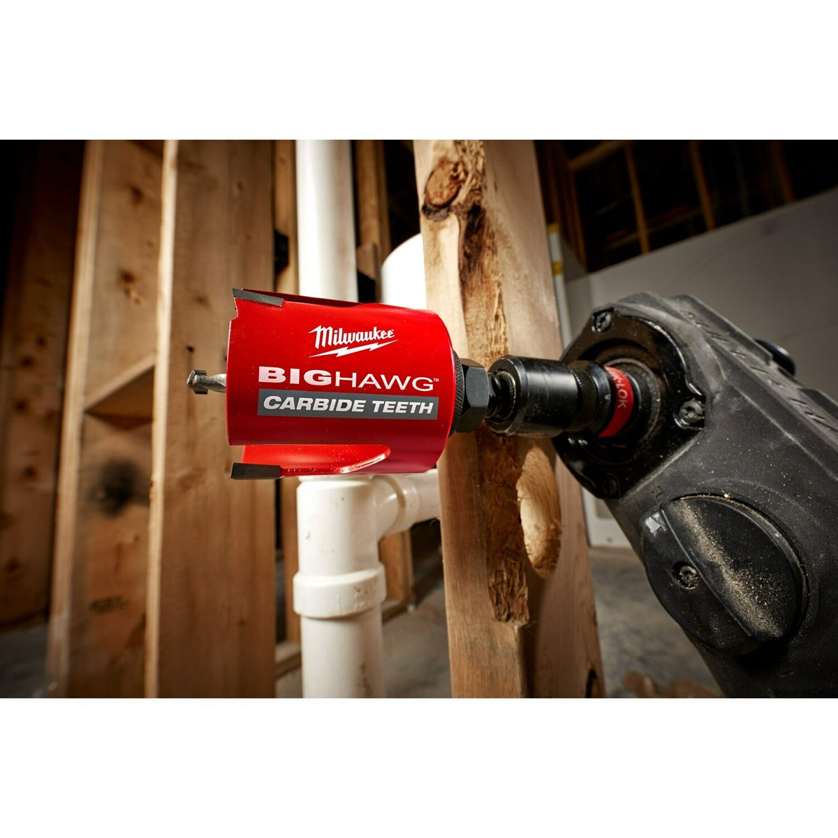 Milwaukee 49-56-9265 4-5/8" Big Hawg with Long Life 10X Larger Carbide Teeth - 9