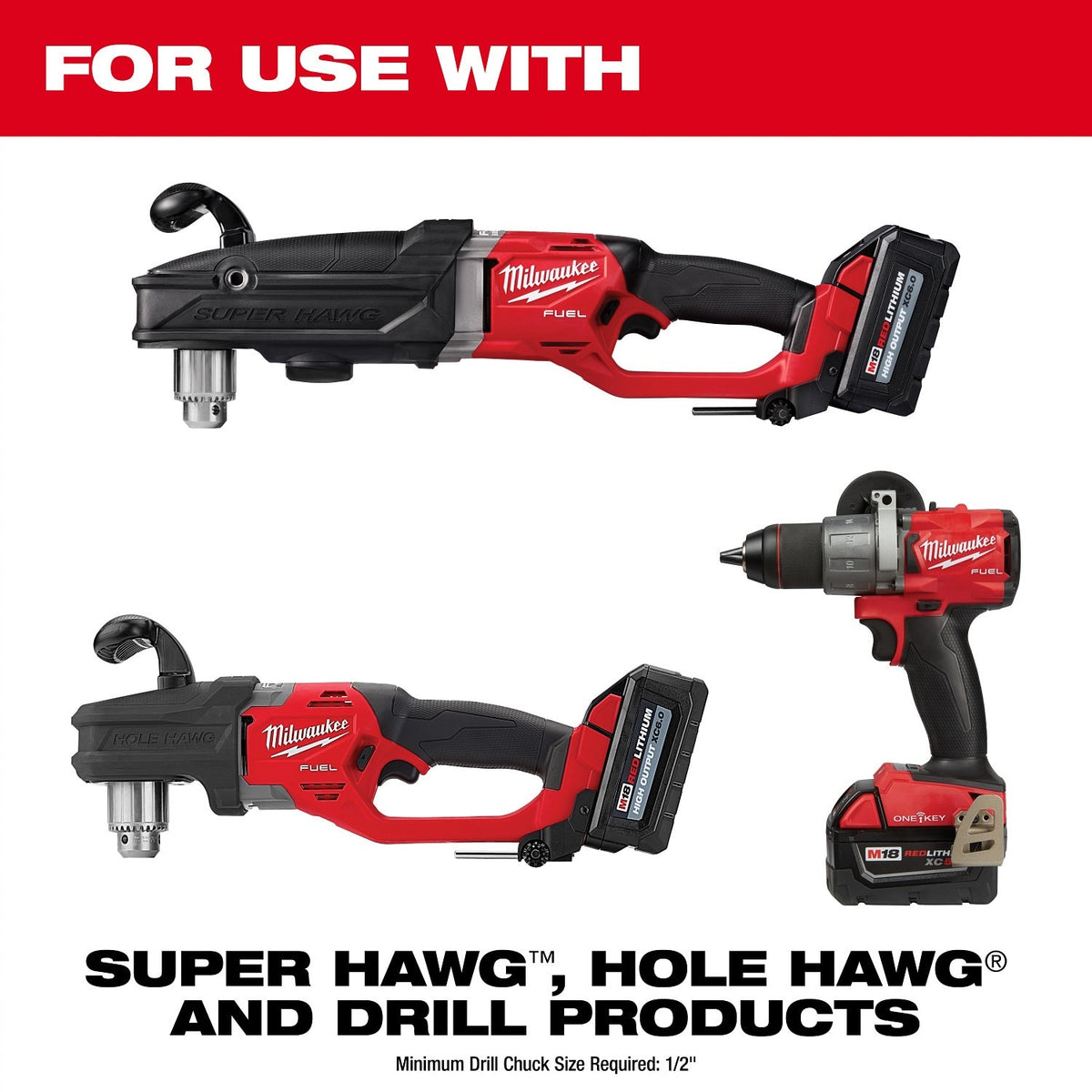 Milwaukee 49-56-9275 6-1/4" Big Hawg with Long Life 10X Larger Carbide Teeth - 4