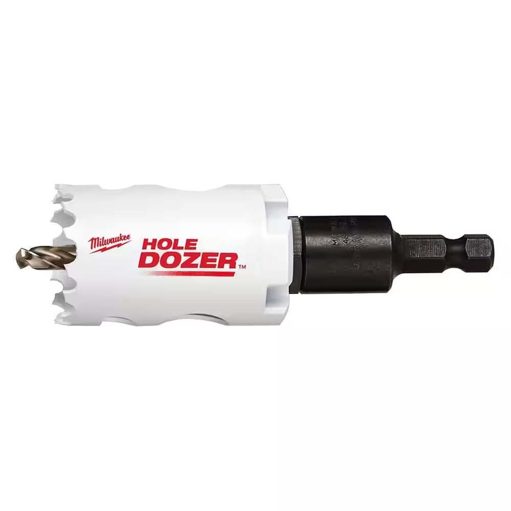Milwaukee 49-56-9671 1-3/8" HOLE DOZER Bi-Metal Hole Saw with Arbor