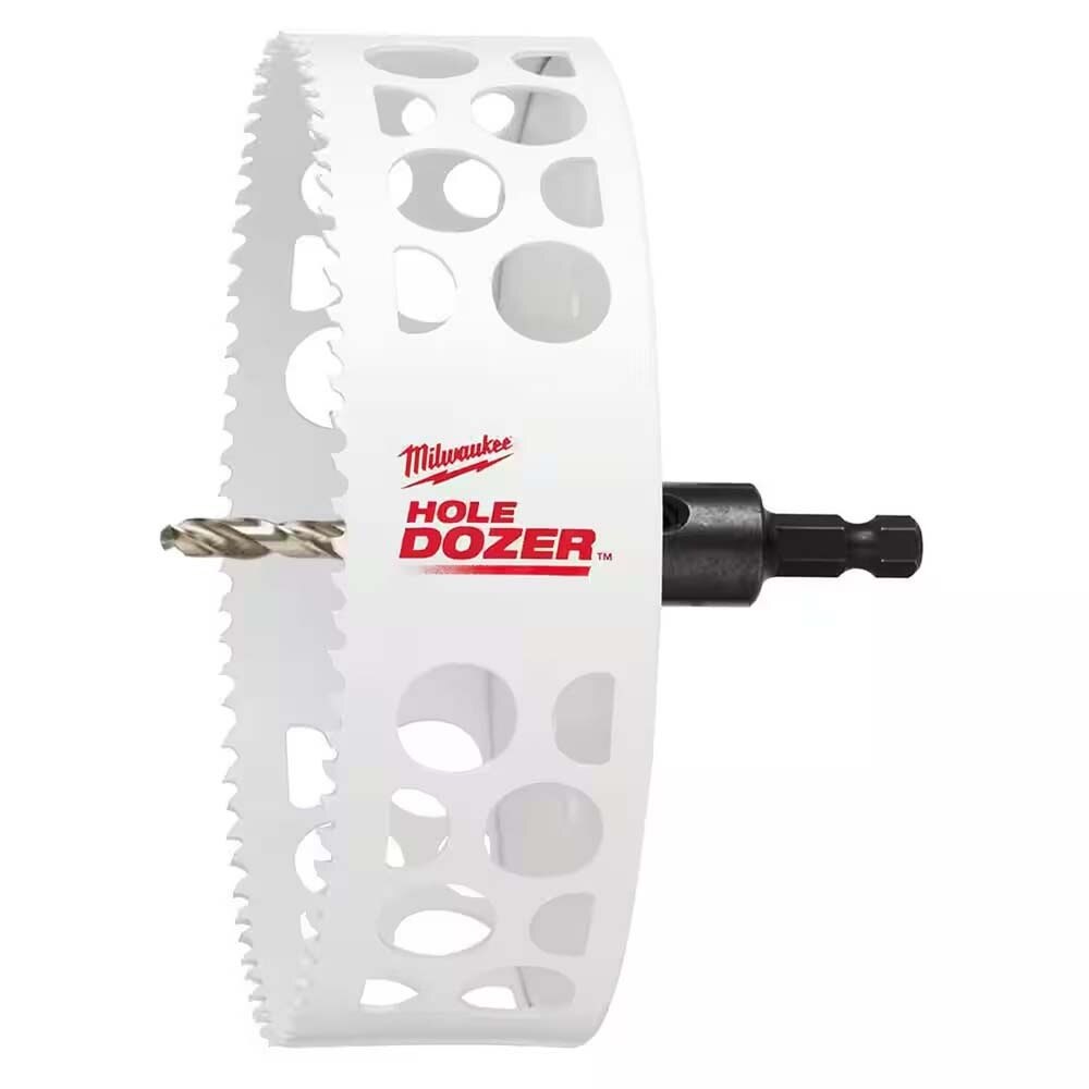 Milwaukee 49-56-9698 6" Hole Dozer Bi-Metal Hole Saw with Arbor